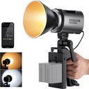 NEEWER MS60B LED Video Light Studio Light with 2.4G/App Control 65W All-Metal Mini Compact COB . 10103438