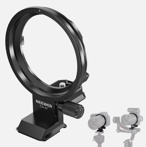 لوح تثبيت دوار من NEEWER للعدسة لكاميرات Canon EOS R5 وR5C وR6 Mark II – رقم الطراز 10103205
