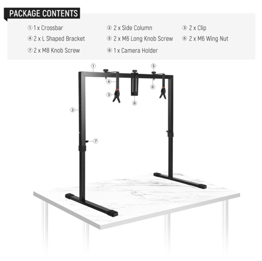 NEEWER ST100 Overhead TABLE TOP Camera Mount Rig 10103337