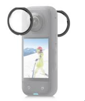 غطاء حماية عدسة زجاجي بصري Puluz PU970B لكاميرا Insta360 X3