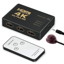 HDMI switch 3 input, 4 output