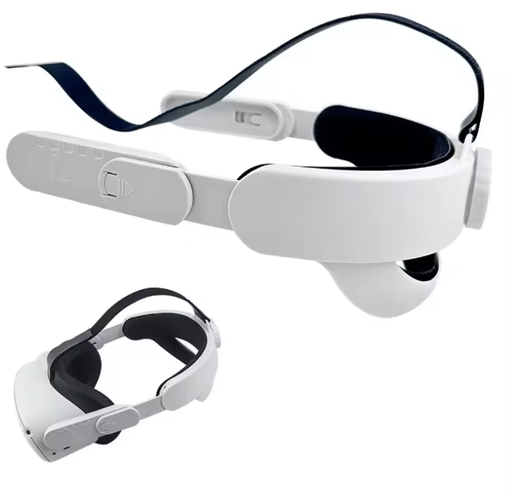 Adjustable Elite Strap Enhanced Comfort Reduced Weight VR Accessory Headband for Meta quest 2/Quest 3S/Quest 3 head strap