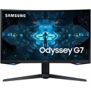 شاشة سامسونج 31.5 إنش منحنية C32G75T QLED 240Hz