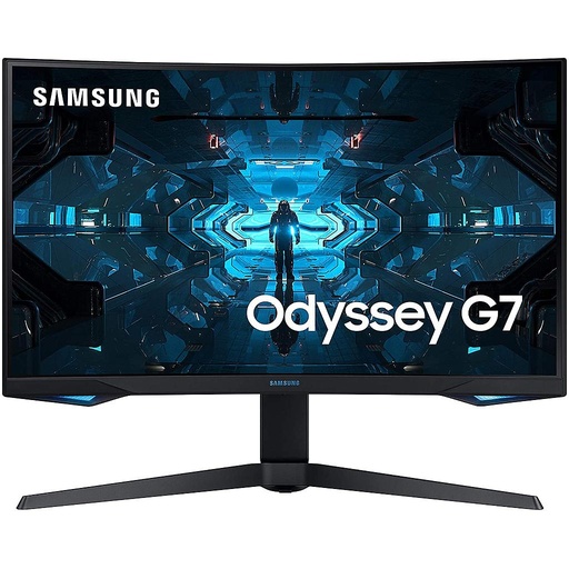 شاشة سامسونج 31.5 إنش منحنية C32G75T QLED 240Hz