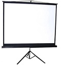 شاشة عرض بتركيب حامل ثلاثي 3×2 متر Tripod Projector Screen
