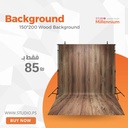 خلفية خشبية للتصوير 150×200 سم