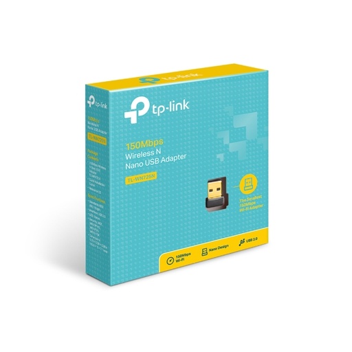محول USB لاسلكي TP-Link TL-WN725N بسرعة 150Mbps