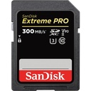 بطاقة ذاكرة SanDisk Extreme PRO UHS-II / V90 / U3 / Class 10 / ‎300MB/s‎ (مناسبة لتصوير ‎8K‎)