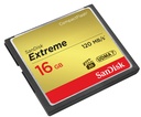 بطاقة ذاكرة SanDisk Extreme CF ‎16‎ جيجابايت ‎120MB/s‎ ‎UDMA 7 / 800x‎
