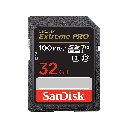 بطاقة ذاكرة SanDisk Extreme Pro ‎32‎ جيجابايت ‎100MB/s‎ ‎SDHC™ / SDXC™ UHS-I‎