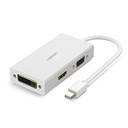 محول UGREEN من Mini DisplayPort إلى VGA + HDMI + DVI