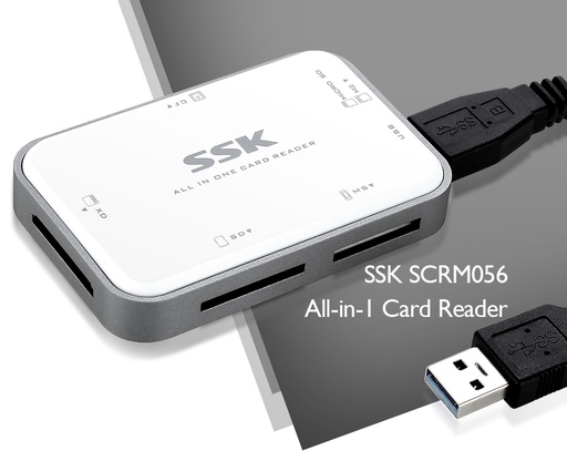 قارئ بطاقات متعدد SSK SCRM056 All in One
