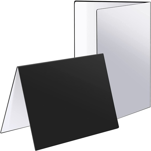NEEWER Photography Light Reflector Board, 2 pieces in A3 size (17×12 inches / 43×30 cm), foldable tabletop light diffuser board Product Number: 10099757