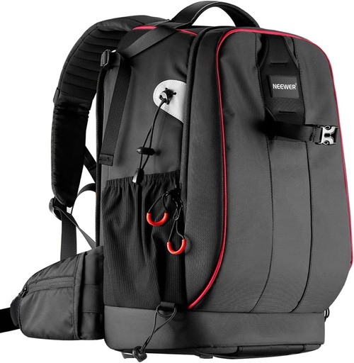 Neewer Professional Camera Bag – Waterproof and shockproof, equipped with adjustable padded dividers and a combination anti-theft lock.(10087473)